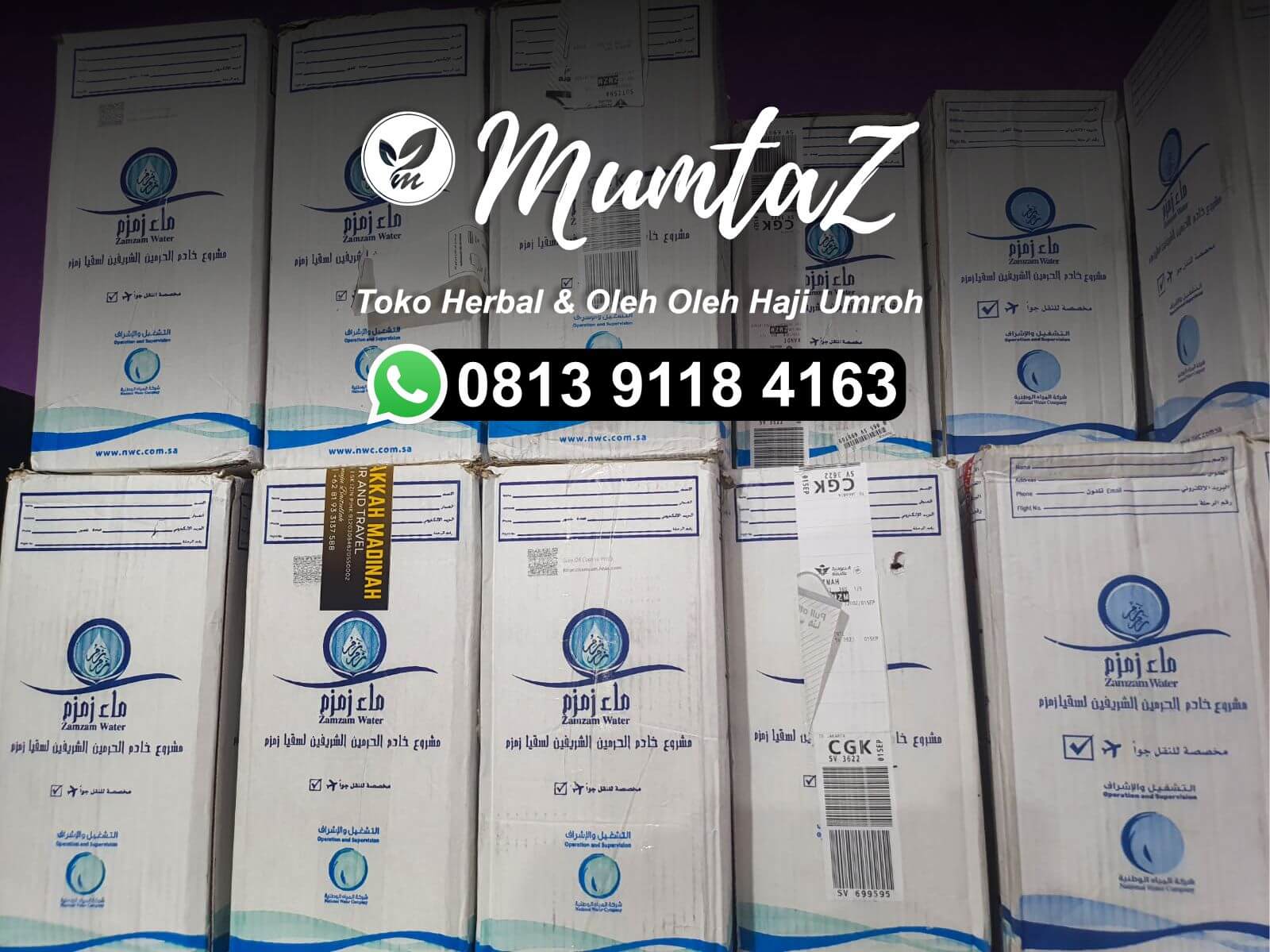 air zam zam asli 5 liter tembalang