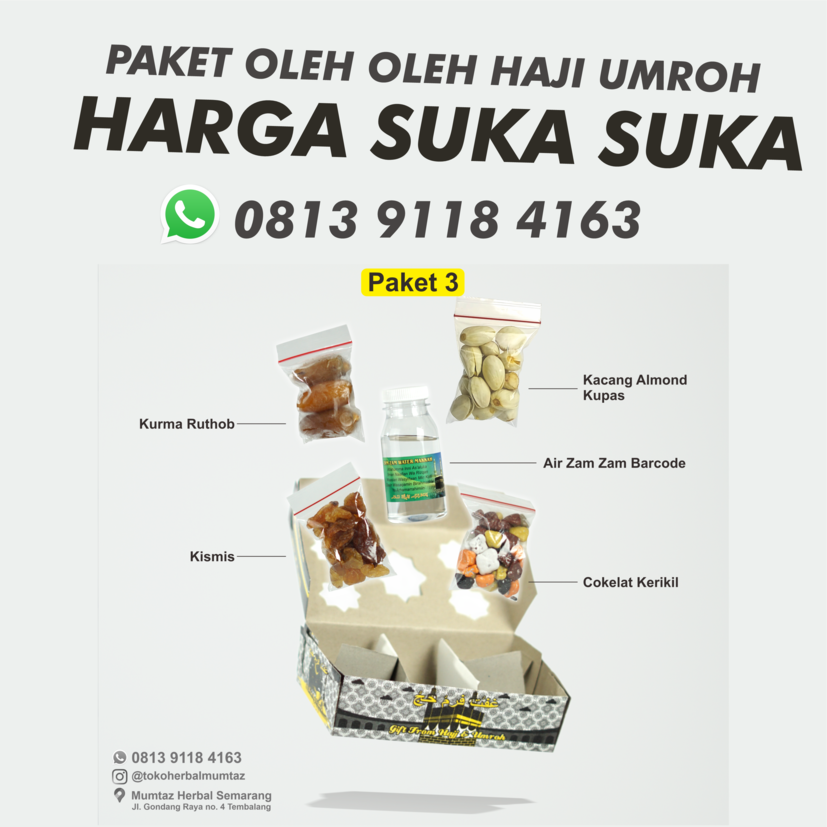 paket oleh oleh umroh murah Gajahmungkur